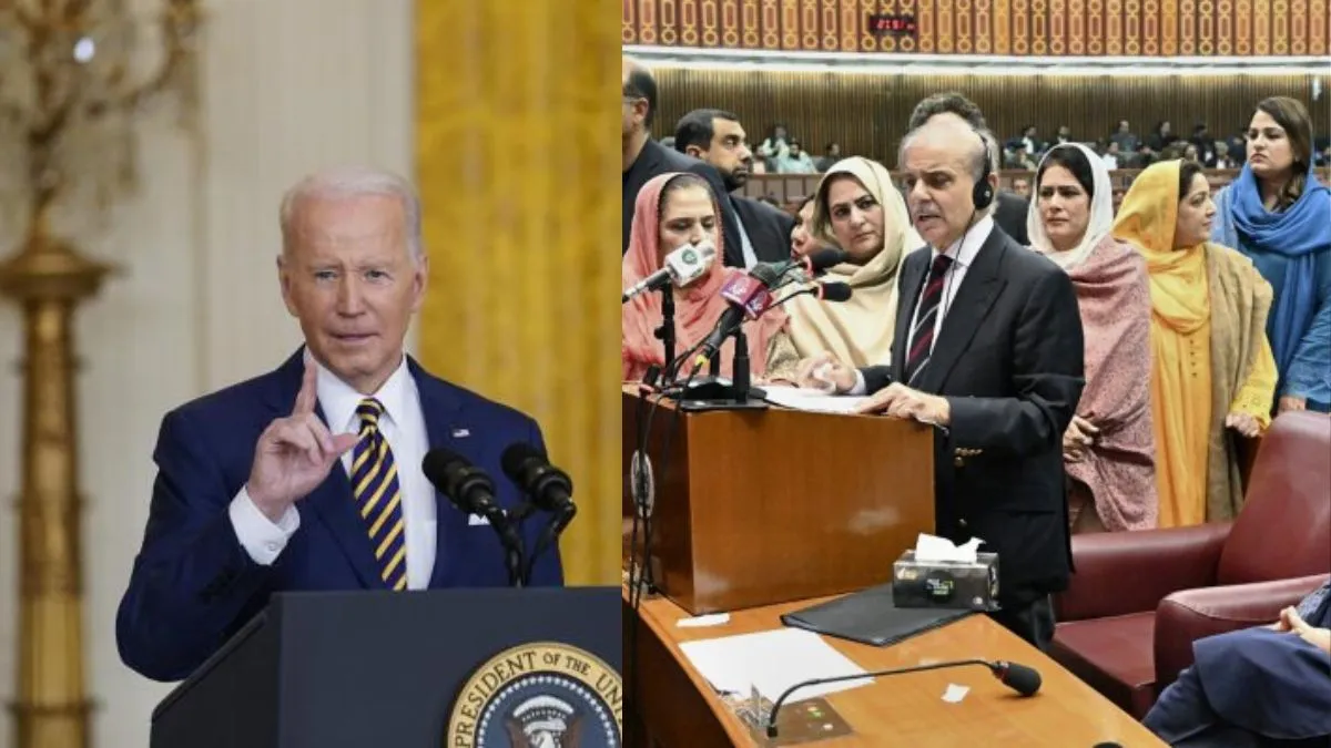 Perdana Menteri Pakistan Shahbaz Sharif telah menulis surat kepada Presiden AS Joe Biden. TV India Hindi