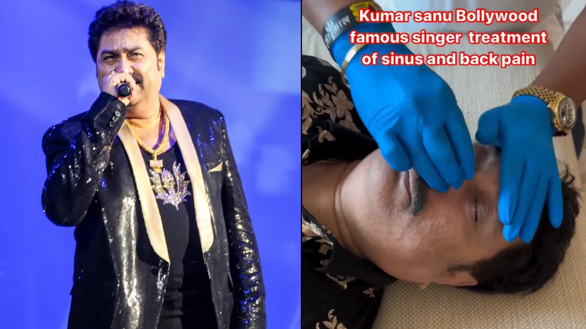 Kumar Sanu Taking Chiropractic Therapy- India TV Hindi