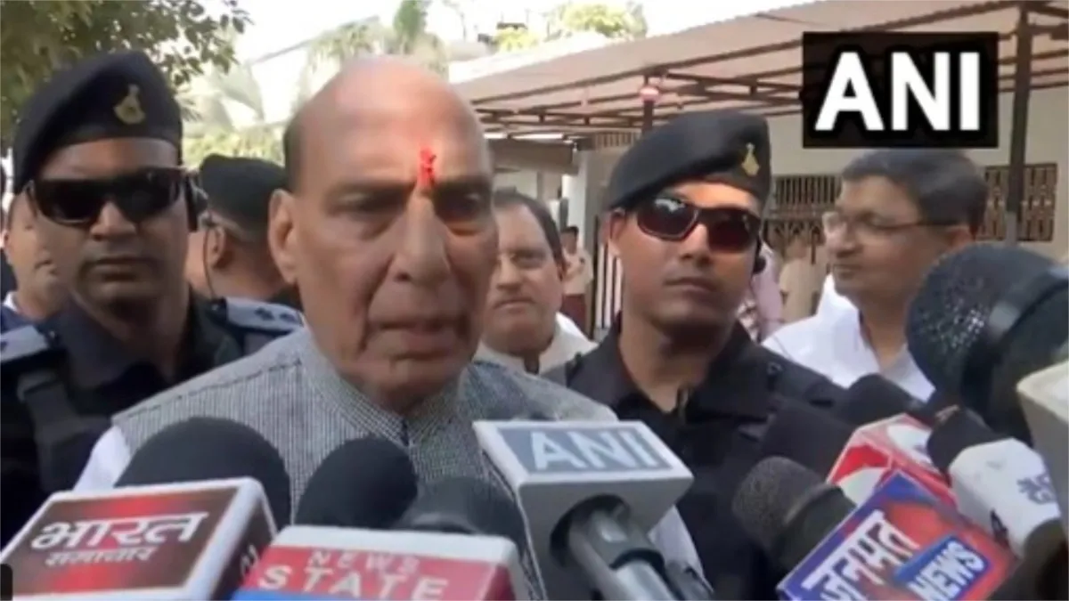 Security forces surrounded and killed 2 terrorists Rajnath Singh said terrorists are being given a b- India TV Hindi