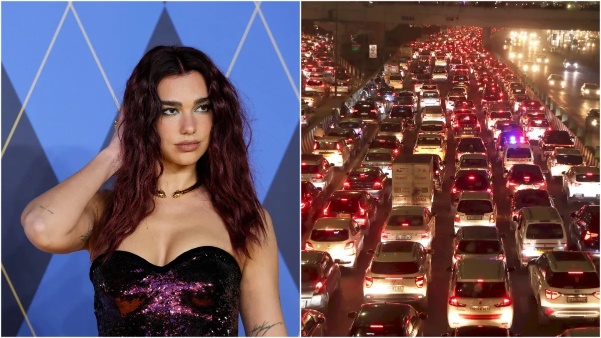 Mumbai Traffic Updates Dua Lipa concert in Mumbai traffic will be affected on these roads- India TV Hindi