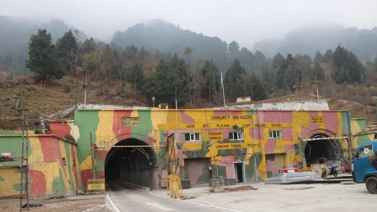 twin-tube Jawahar tunnel - India TV Hindi