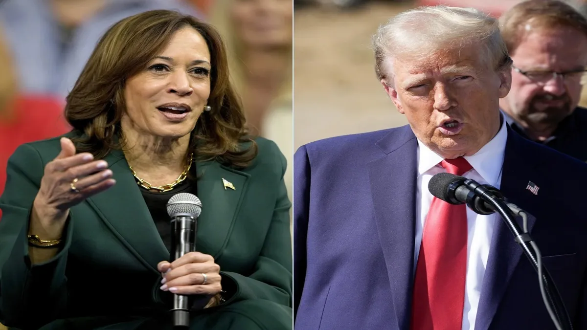  Donald Trump and Kamala Harris- India TV Hindi