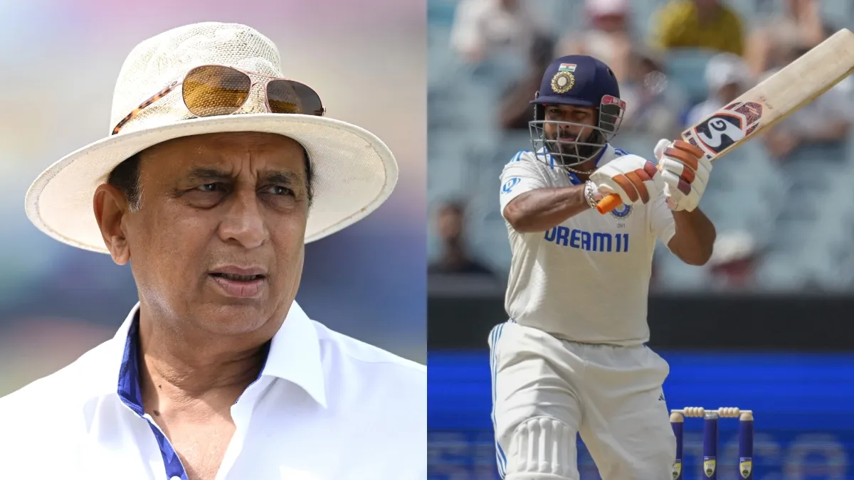 Former Indian batsmen Sunil Gavaskar and Rishabh Pant