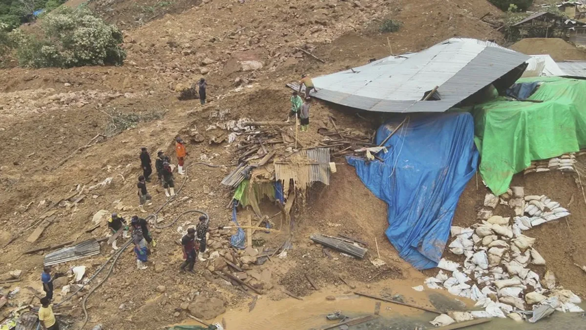 Indonesia landslide- India TV Hindi