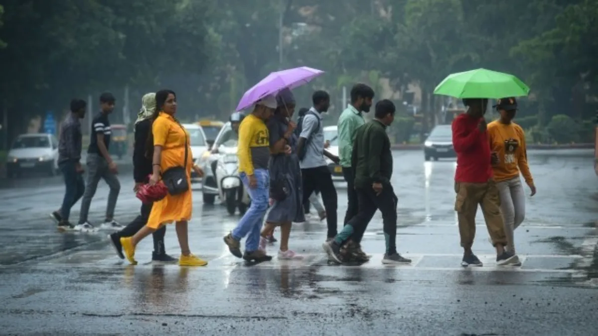 Heavy Rain in Delhi NCR- India TV Hindi