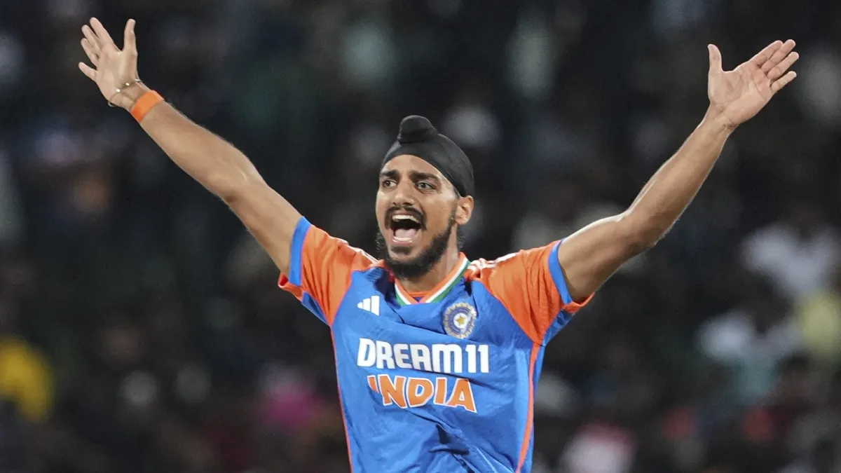 Indian fast bowler Arshdeep Singh