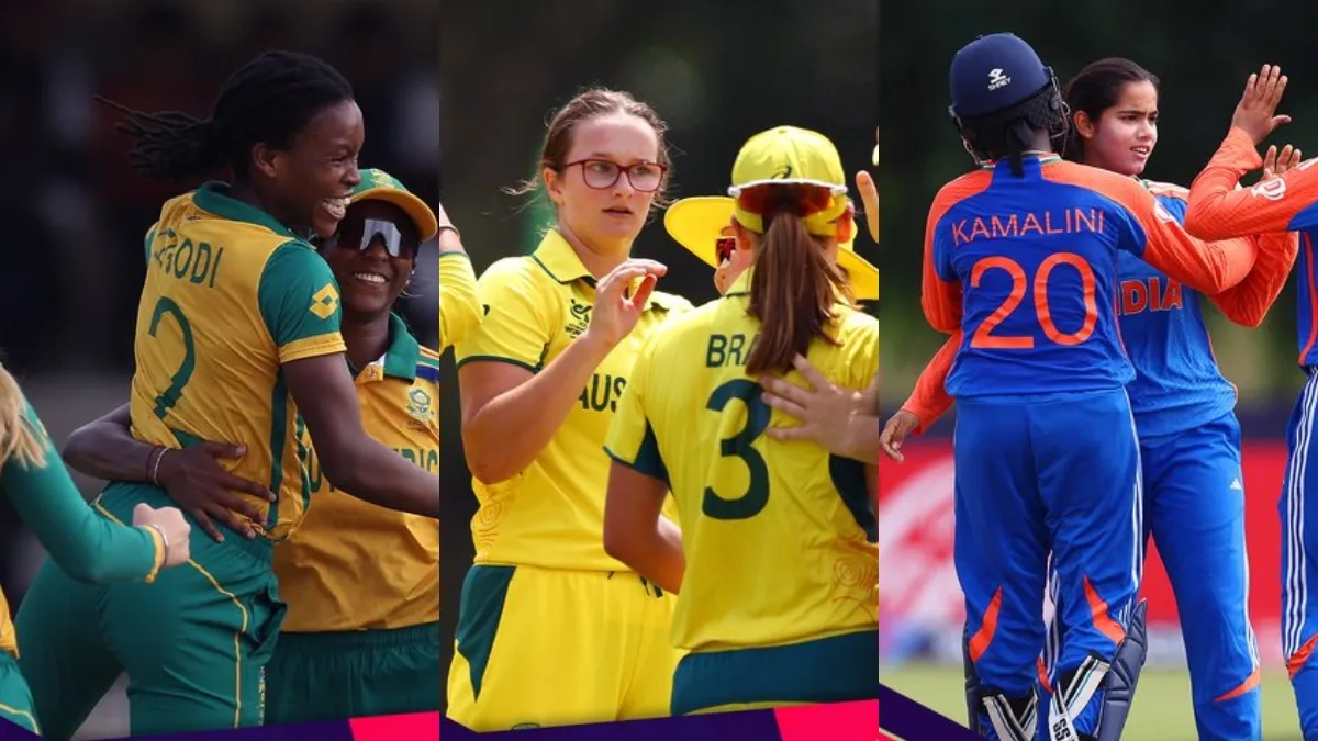 South Africa, Australia and Indian women's team