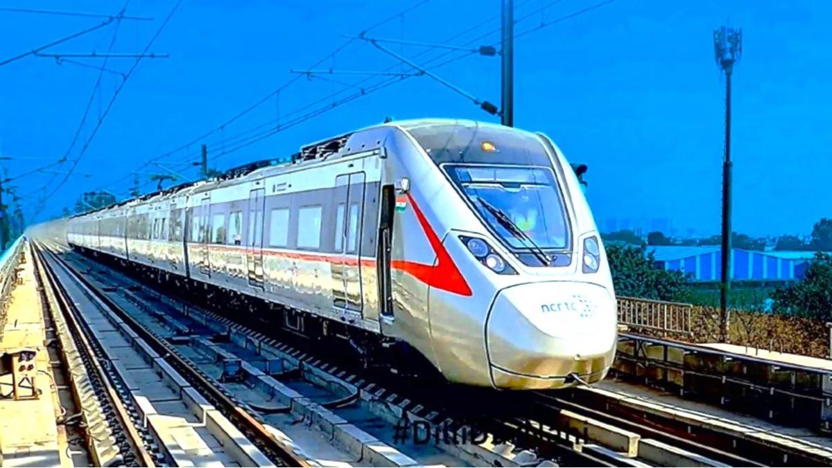 दिल्ली-मेरठ रैपिड रेल अधिकतम 160 किमी प्रति घंटे की गति से चलती है।