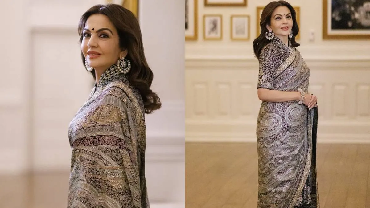 Nita Ambani in discussion...