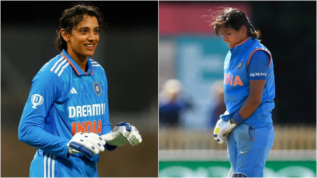 Smriti Mandhana and Harmanpreet Kaur