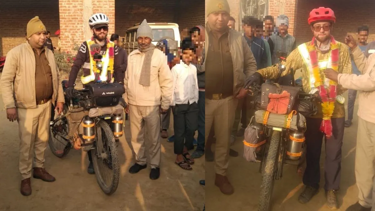 विदेशी पर्यटकों को देखकर ग्रामीणों ने बुला ली पुलिस।- India TV Hindi