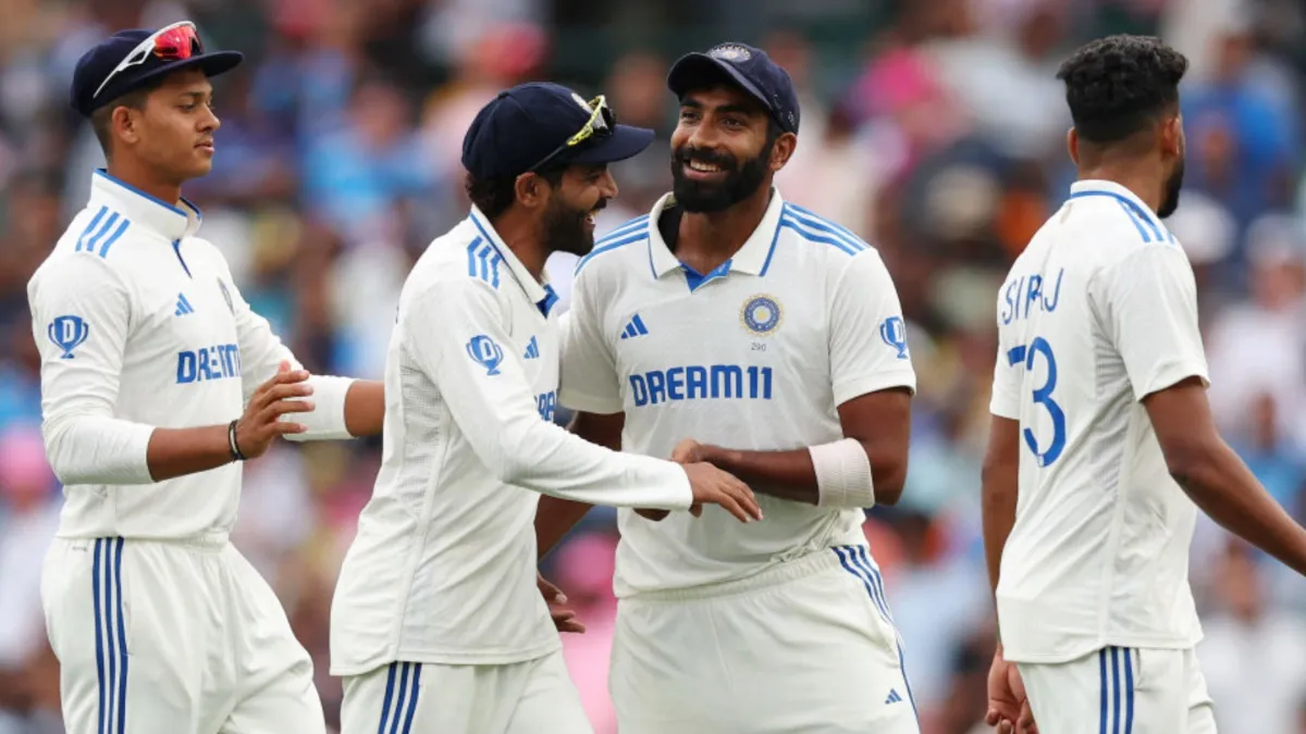 Jasprit bumrah, Ravindra jadeja and yashasvi jaiswal