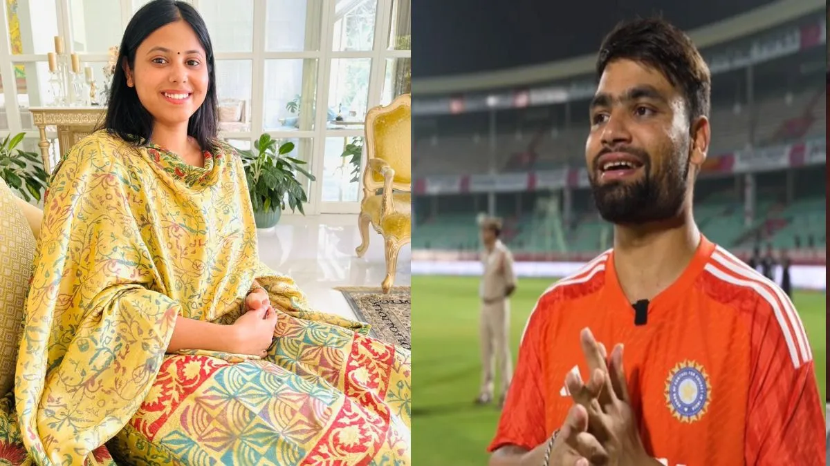 सपा सांसद प्रिया सरोज और क्रिकेटर रिंकू सिंह- India TV Hindi