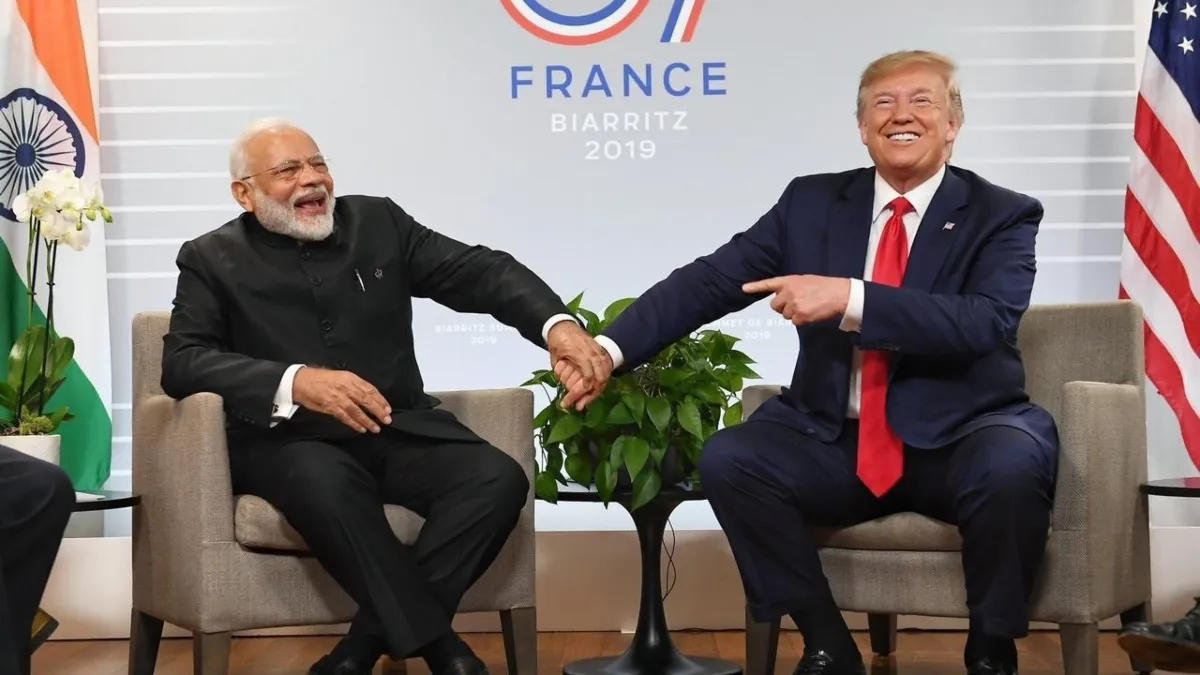 PM Modi and Donald Trump