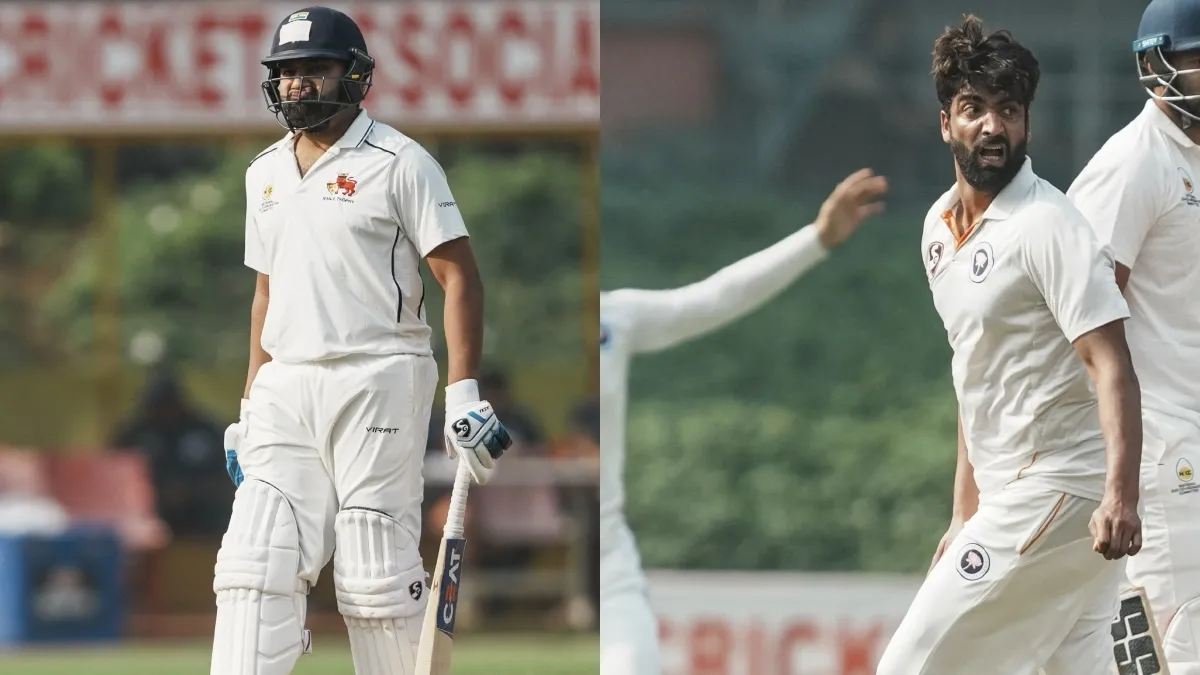 Rohit Sharma And Umar Nazir