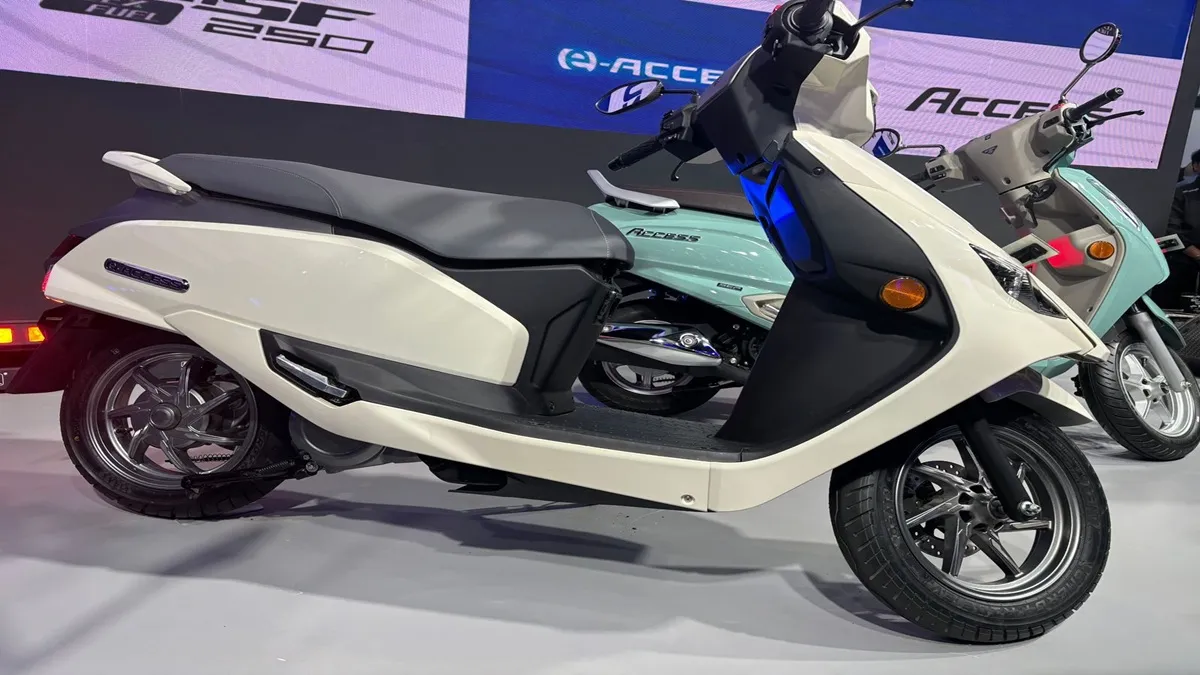 Electric scooter Suzuki E-Access.