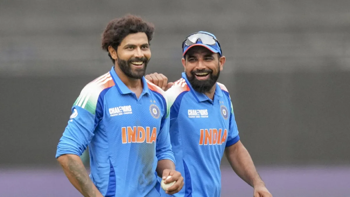 Ravindra Jadeja and Mohammed Shami