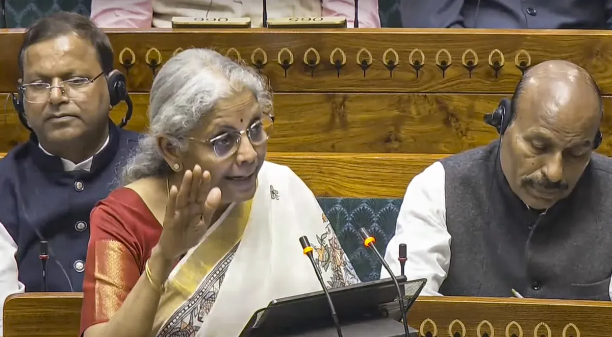 Finance Minister Nirmala Sitharaman