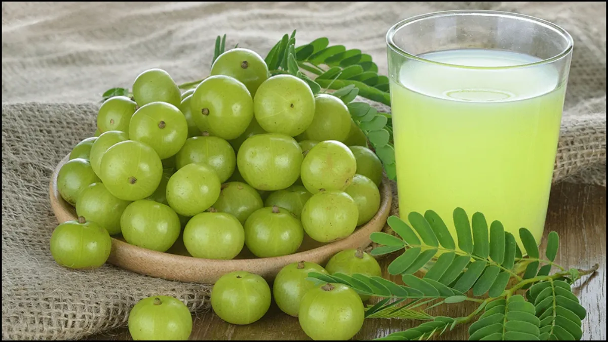 Method of making gooseberry juice