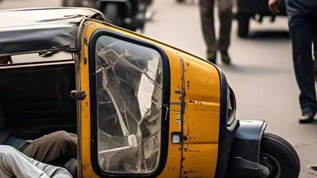 Jharkhand, Jharkhand News, Jharkhand Auto-rickshaw Accident