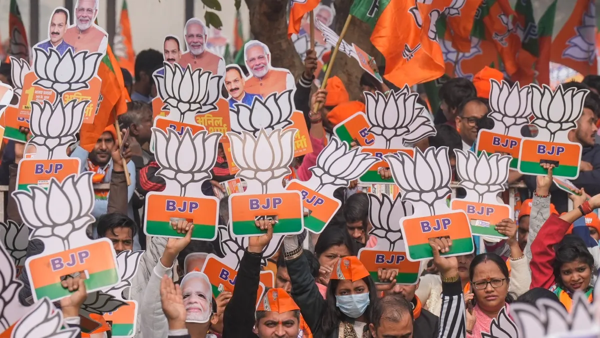 दिल्ली में बीजेपी को मिली प्रचंड जीत