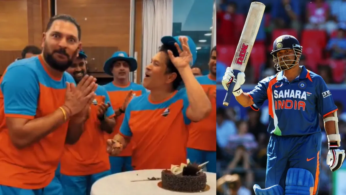 Yuvraj Singh e Sachin Tendulkar