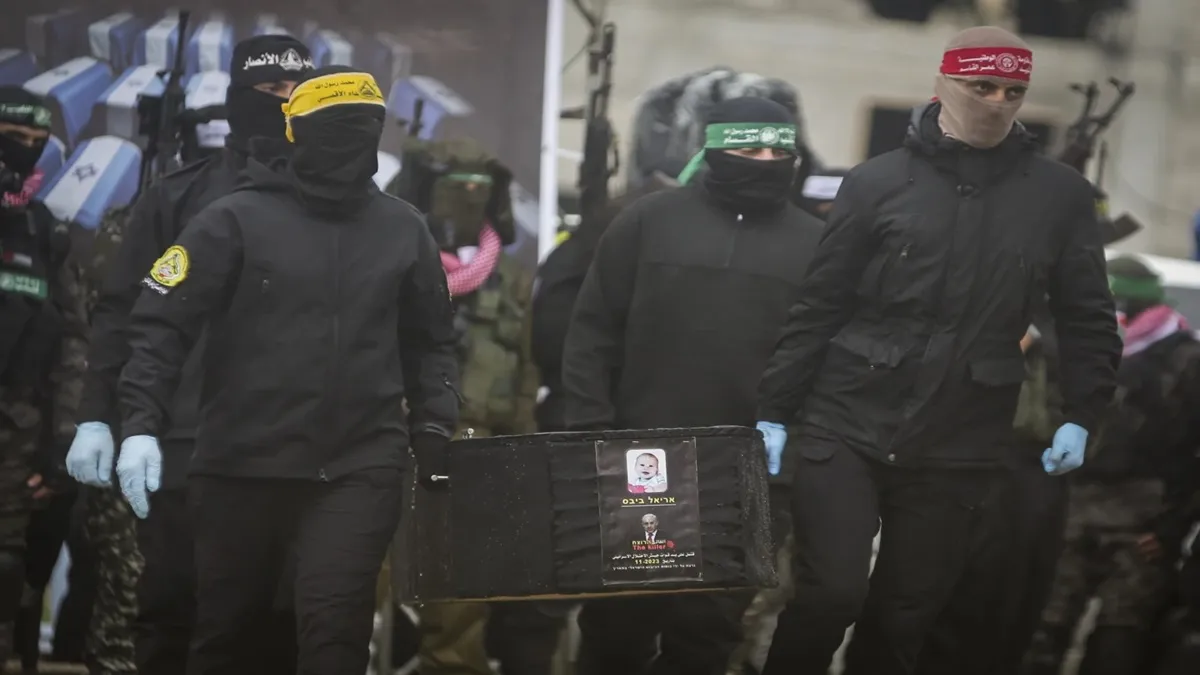 Hamas entregou os corpos de quatro reféns a Israel