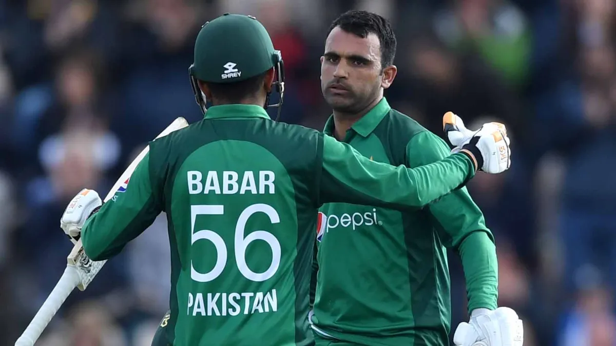 Babar Azam and Fakhar Jaman