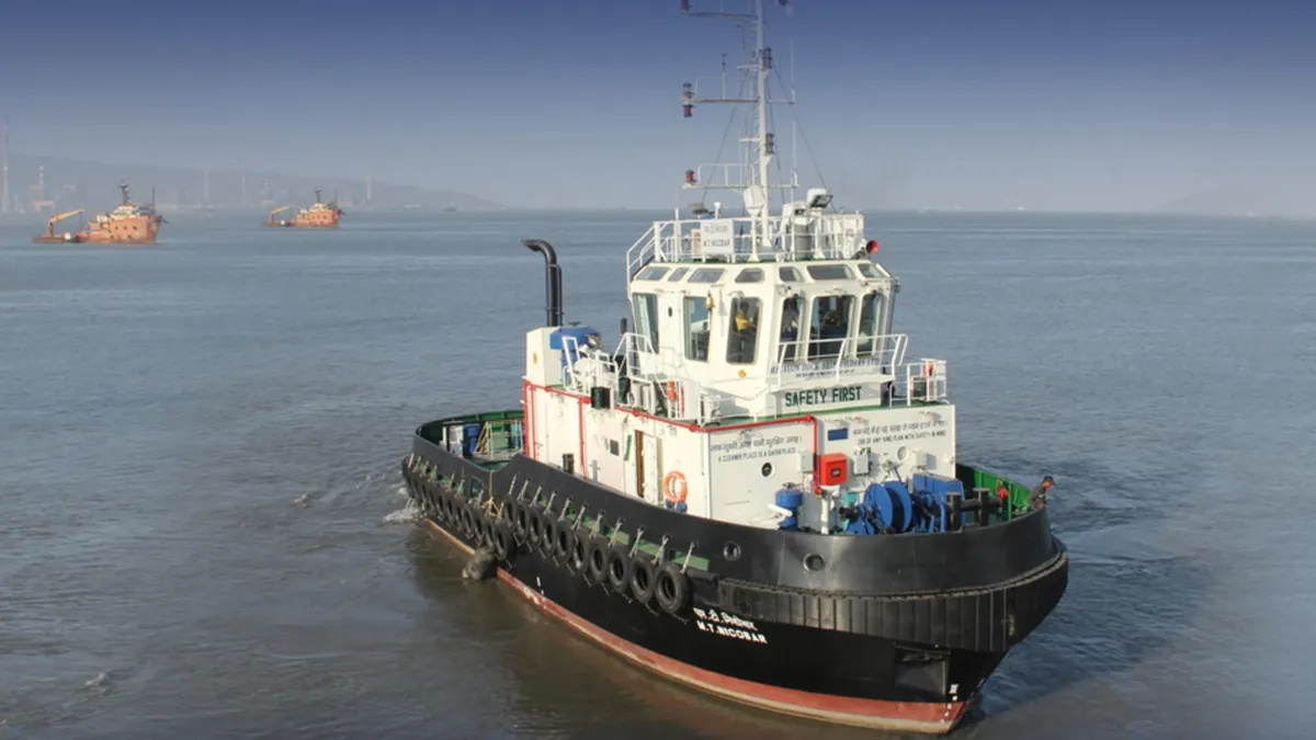 The price of the share of Majgaon dock shipbuilders reached a low of ₹ 1961.30 on Tuesday.
