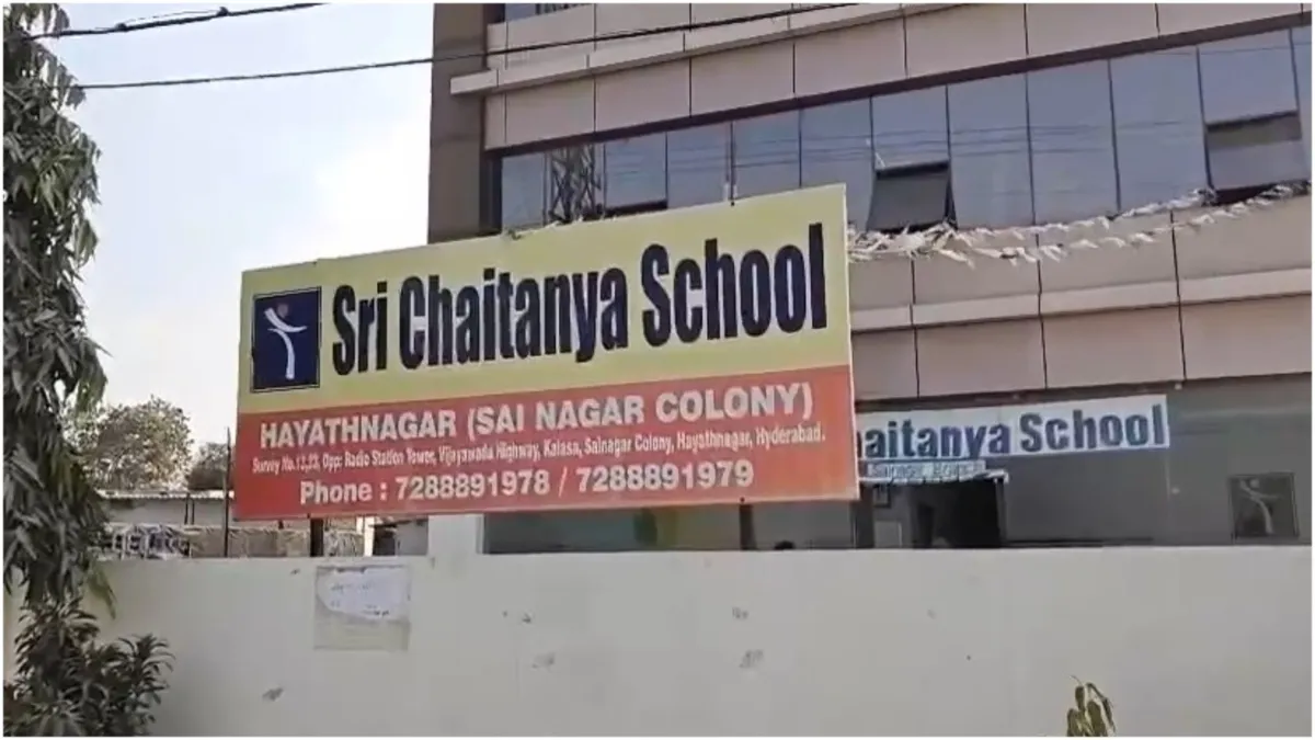 school girl died after being hit by a school bus police registered a case