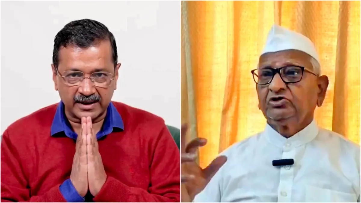 Arvind Kejriwal was doing good work Anna Hazare said People taught him a lesson because of opening a