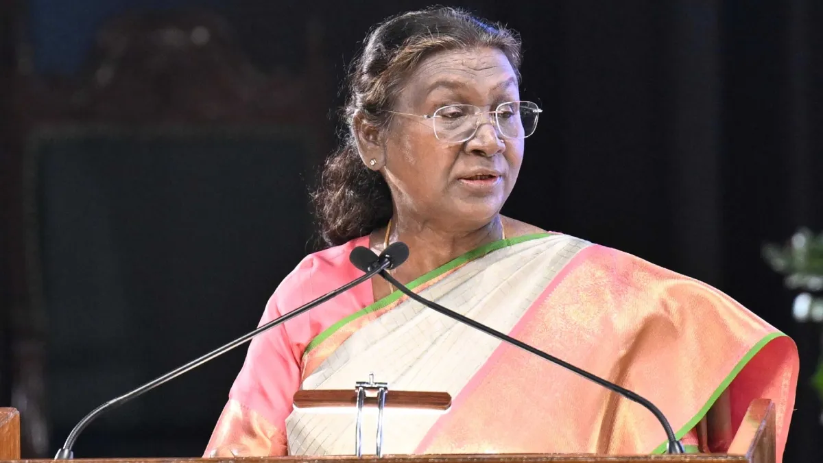 राष्ट्रपति द्रौपदी मुर्मू ने दी बिहार सरकार को सलाह।