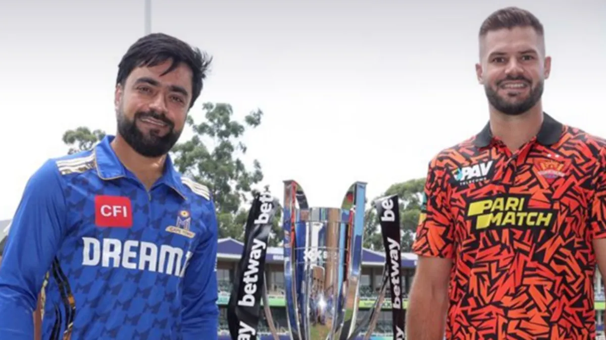 Rashid Khan And Aiden Markram