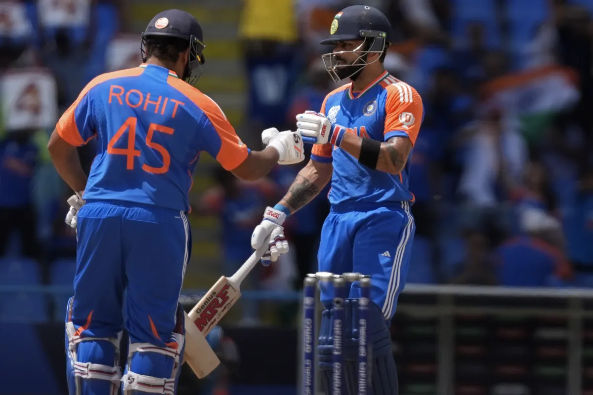 Rohit Sharma and Virat Kohli
