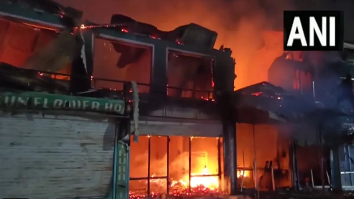 Jammu and Kashmir Fire