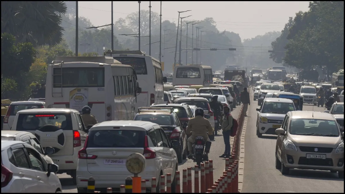 Delhi traffic