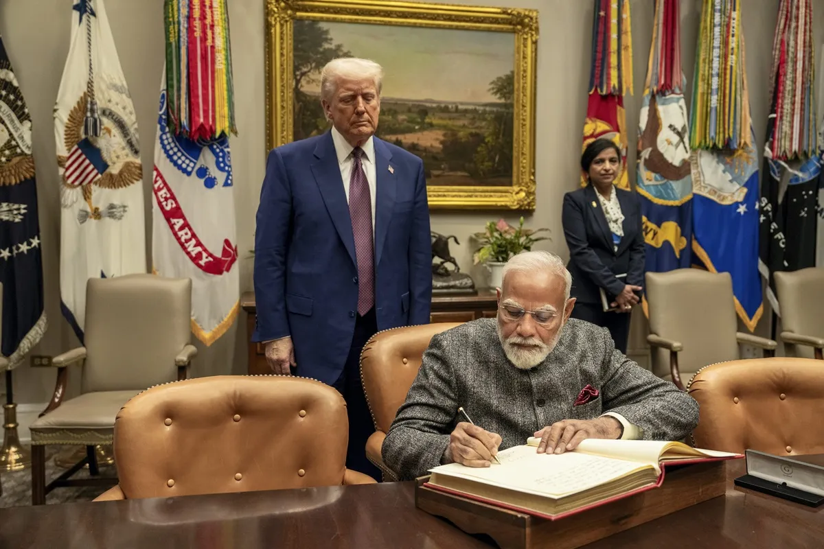 PM Modi, Donald Trump