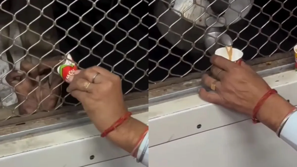 Captura de tela do vídeo viral