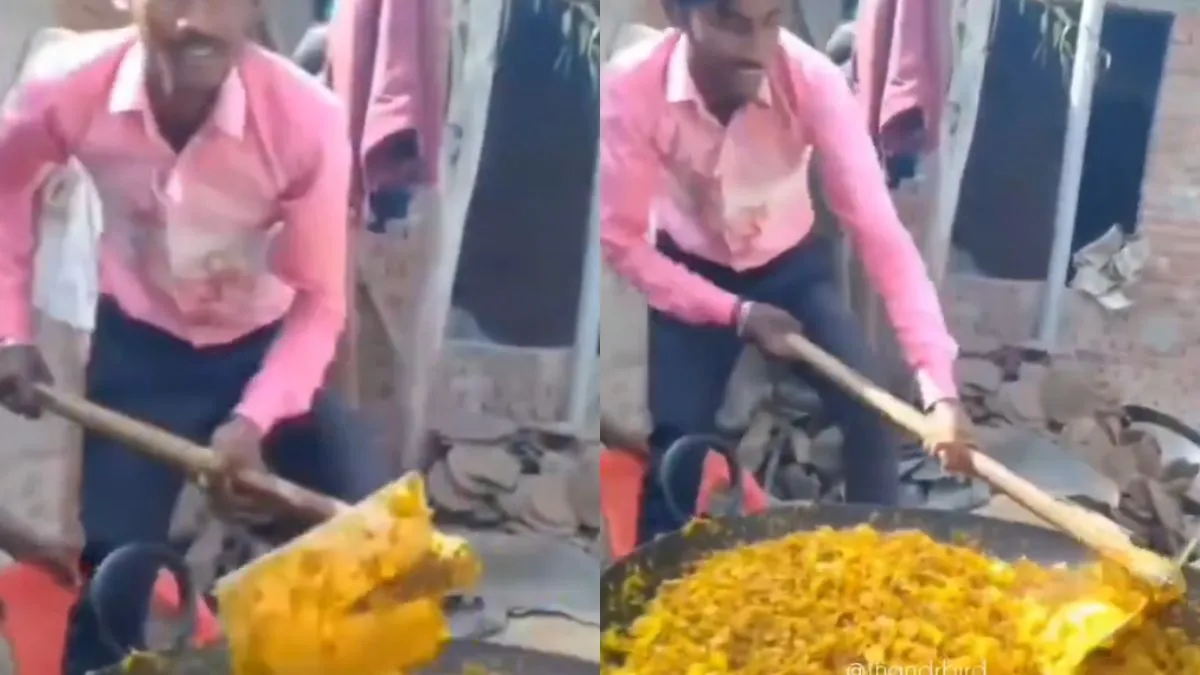 Captura de tela do vídeo viral