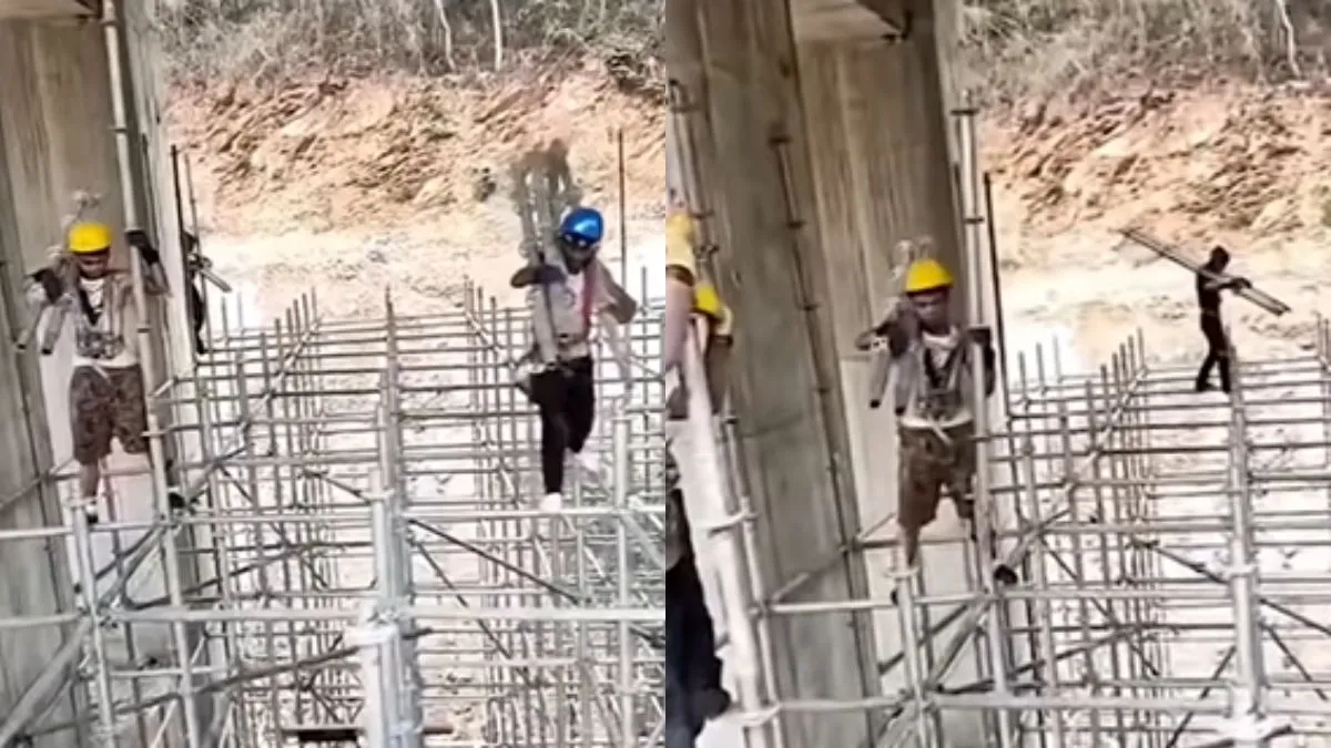Captura de tela do vídeo viral