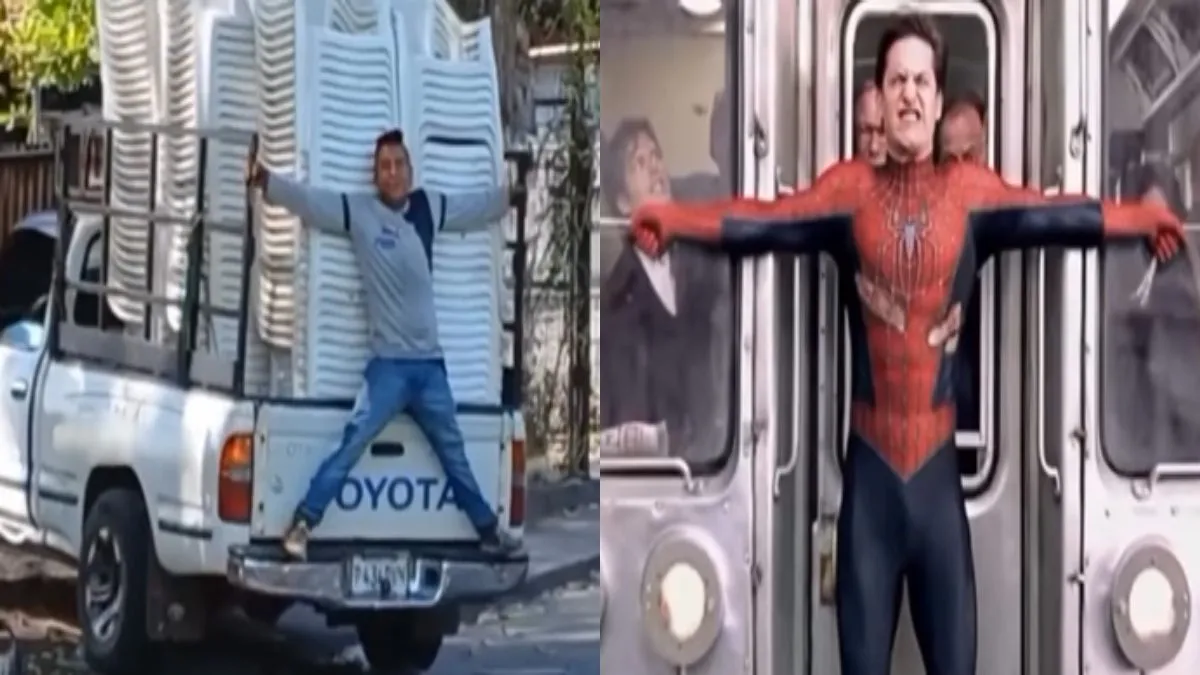 Captura de tela do vídeo viral