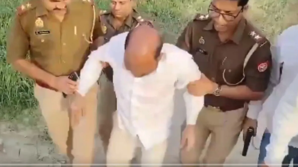 O bandido ferido por uma bala