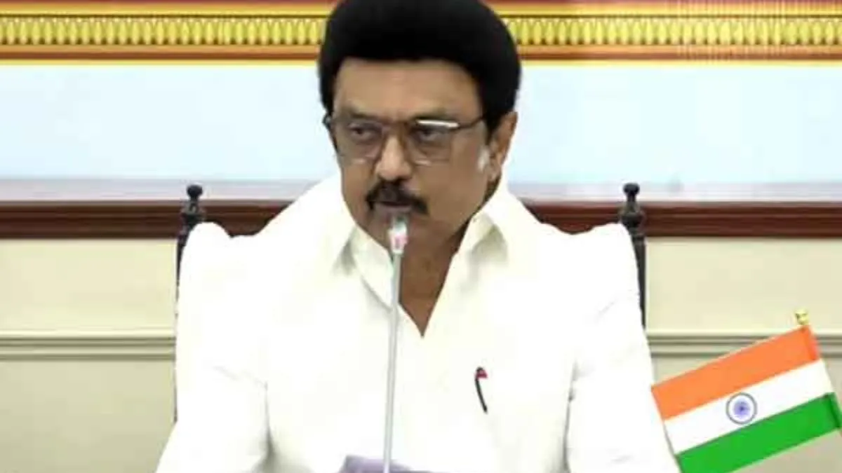 Tamil Nadu CM MK Stalin