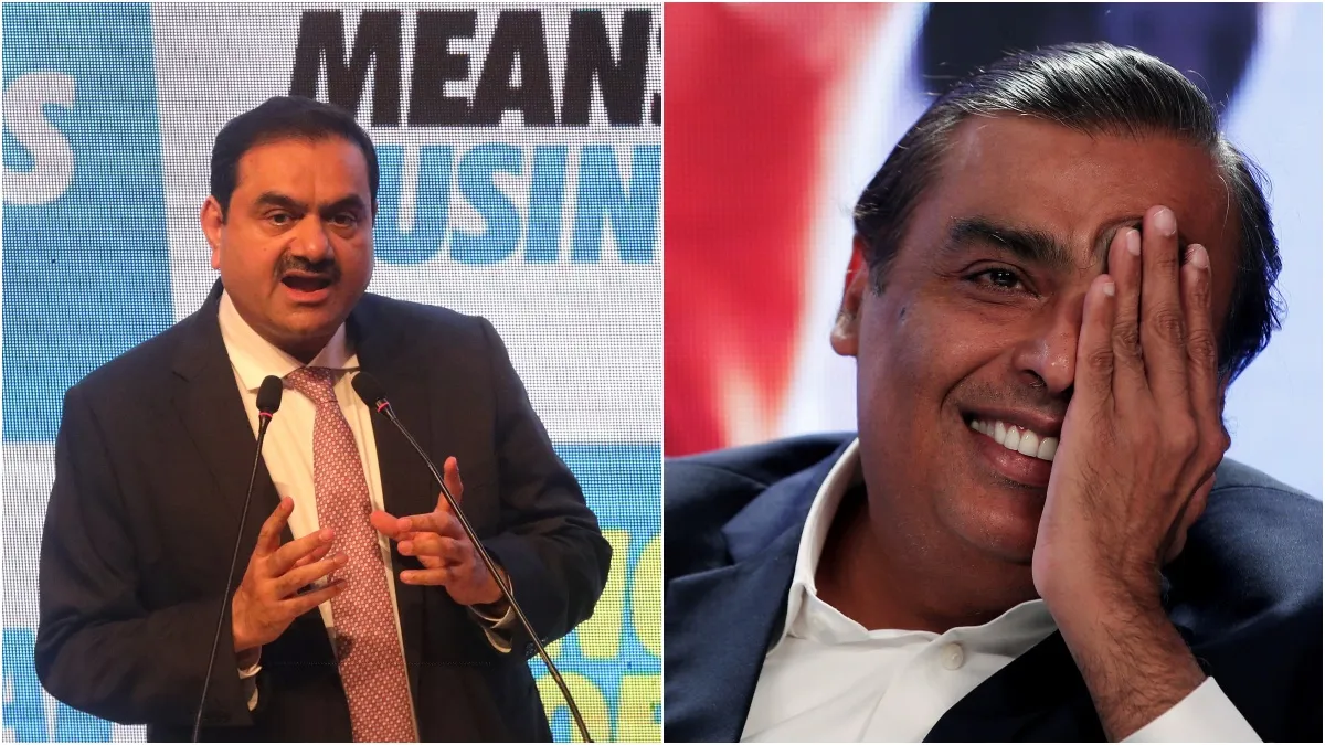 Gautam Adani and Mukesh ...