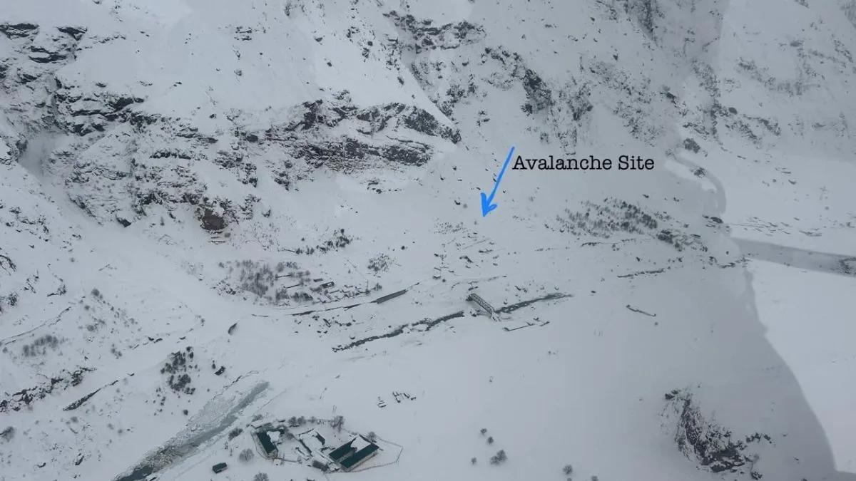 Uttarakhand, Chamoli, Mana village, avalanche, BRO camp