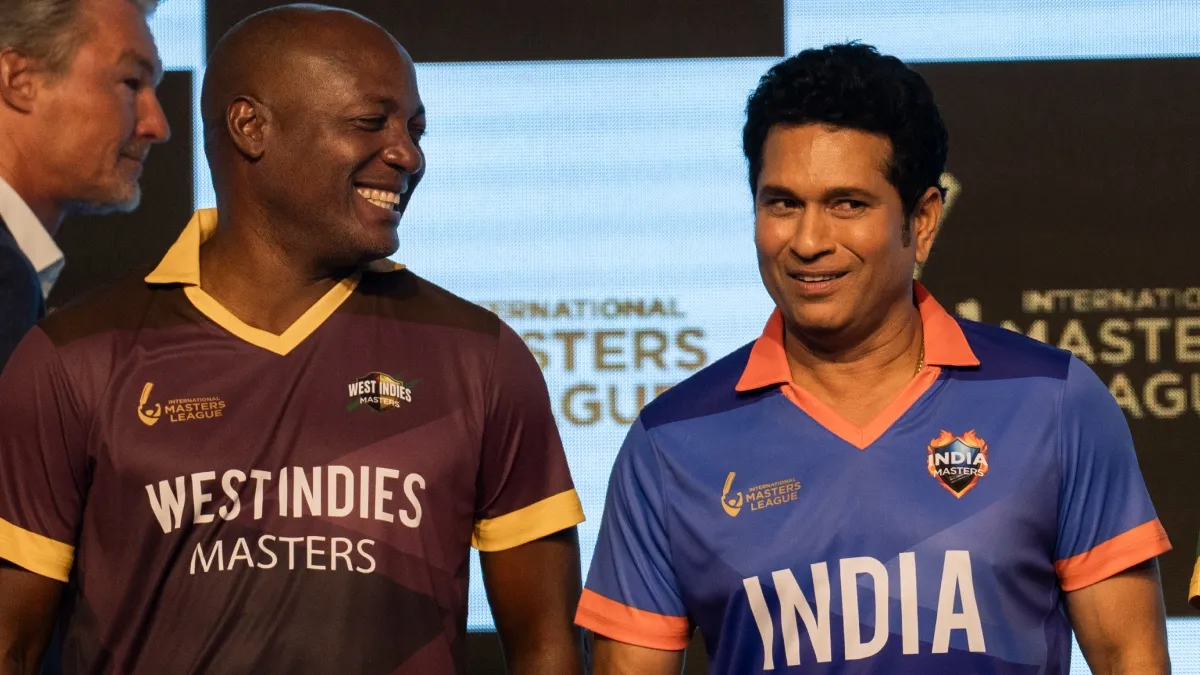 Brian Lara and Sachin Tendulkar
