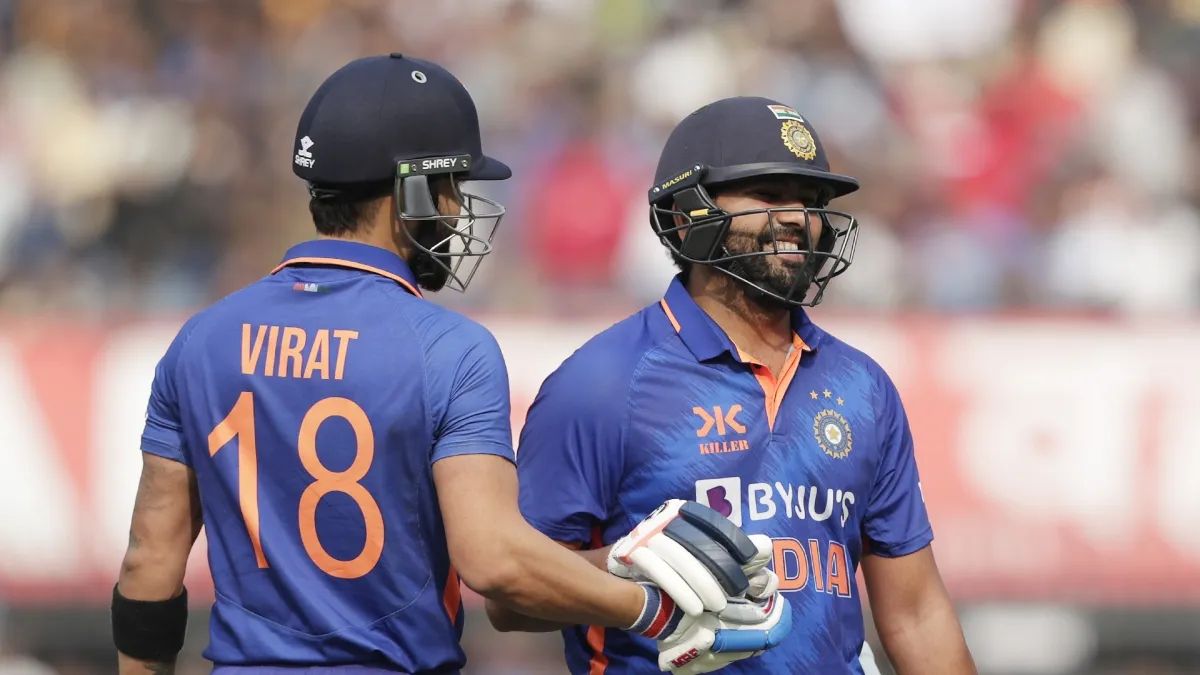 Rohit Sharma and Virat Kohli
