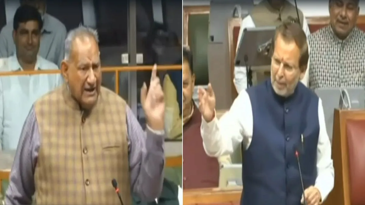 BJP MLA Ram Kumar Gautam minister arvind sharma- India TV Hindi