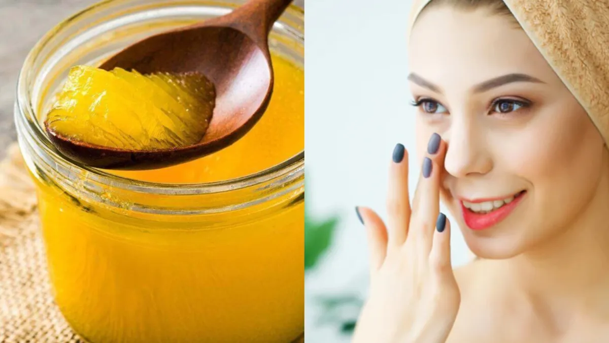 Desi ghee for face