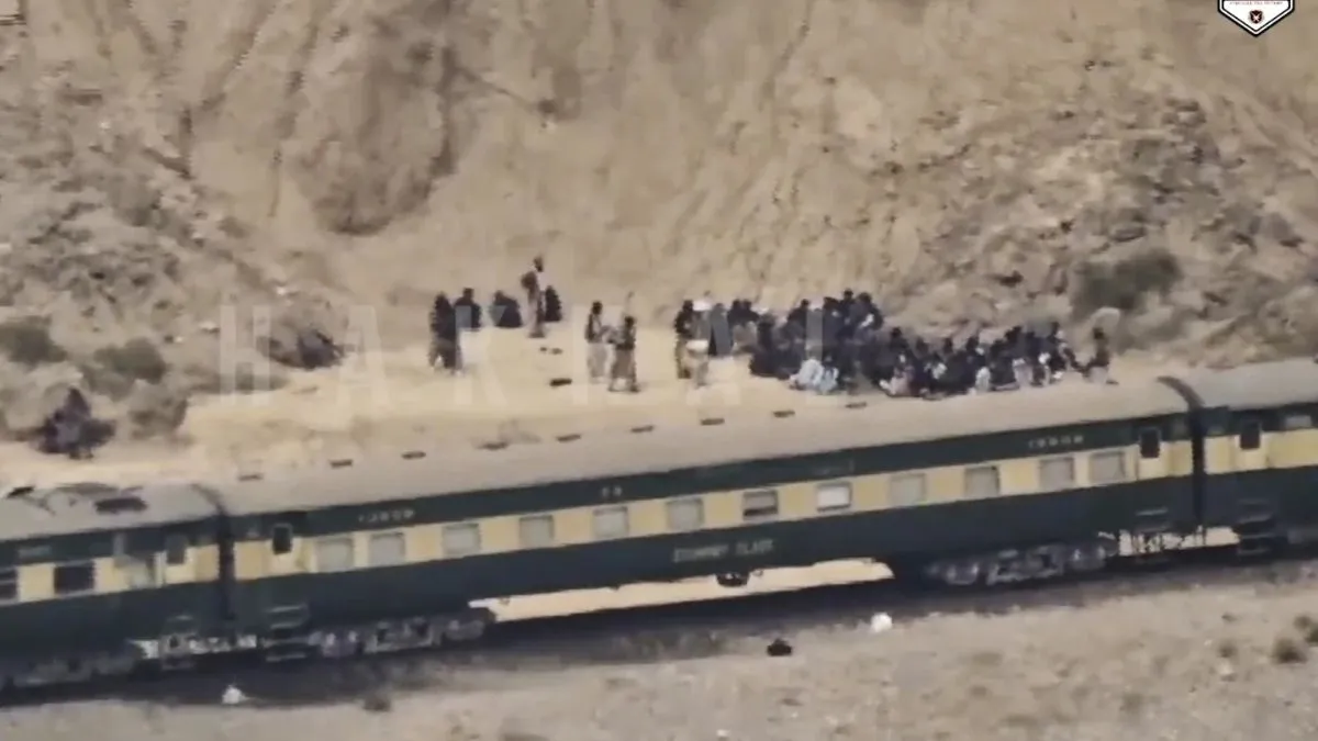 Pakistan Train Hijack, Balochistan Train Hijack, Pakistan, army